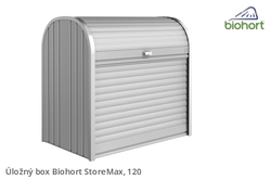 Biohort Úložný box StoreMax® 120, stříbrná metalíza .