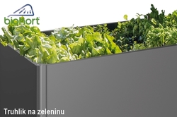 Biohort Zvýšený truhlík na zeleninu L tmavě šedá metalíza .