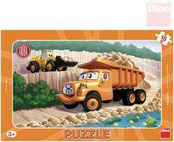 DINO Puzzle Tatra 15 dílků 25x15cm skládačka v rámečku DINO Puzzle Tatra 15 dílků 25x15cm skládačka v rámečku