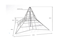 Lanová pyramida Monkeys HEROLD 2,2 JEHLAN Lanová pyramida Monkeys HEROLD 2,2 JEHLAN