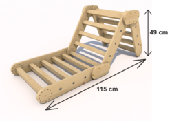 Montessori Piklerové trojúhelník 3 díly Montessori Piklerové trojúhelník 3 díly