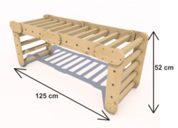 Montessori Piklerové trojúhelník 4 díly Montessori Piklerové trojúhelník 4 díly