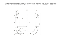 Skluzavka laminátová 2,7 m - červená - nástup 1,2 m .