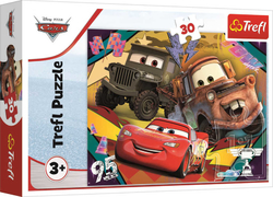 TREFL PUZZLE Rychlá auta Cars 3 (Auta) 27x20cm 30 dílků skládačka TREFL PUZZLE Rychlá auta Cars 3 (Auta) 27x20cm 30 dílků skládačka